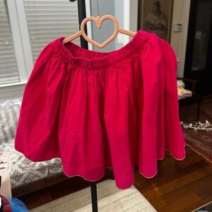 Petit Bateau Hot Pink Full Circle Skirt for Girls - Size: 8 Years